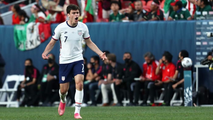 USMNT's Gio Reyna scores vs. Mexico